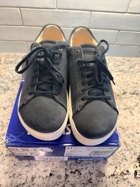Birkenstock Bend Low Midnight Navy Canvas Sneakers - NIB 41 Regular L10 M8